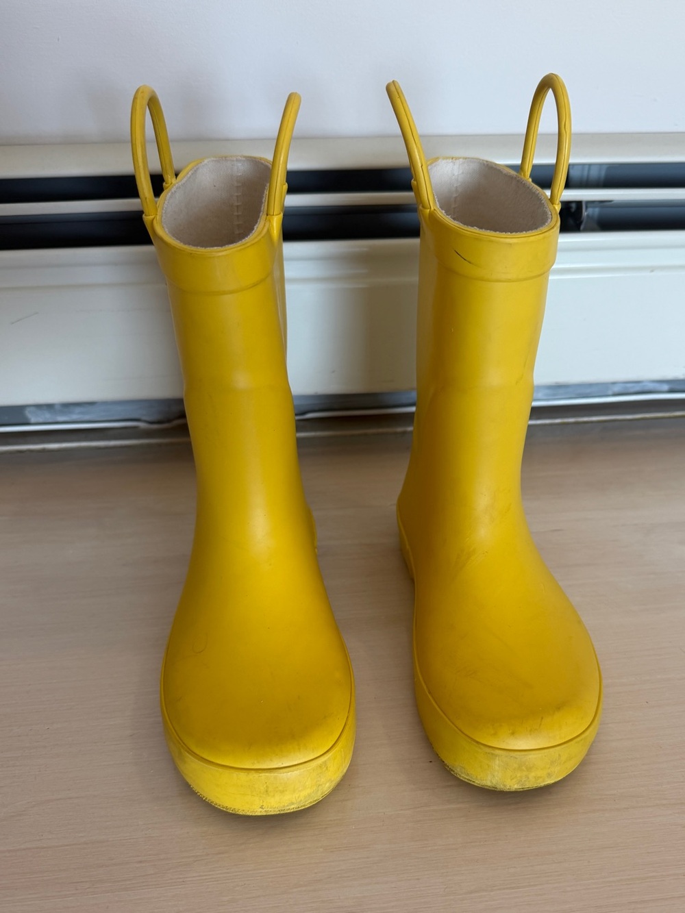 Kids Yellow Rainboots Size 11C